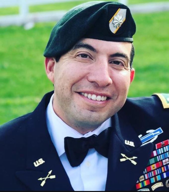 Image of US military officer, Fernando Lujan