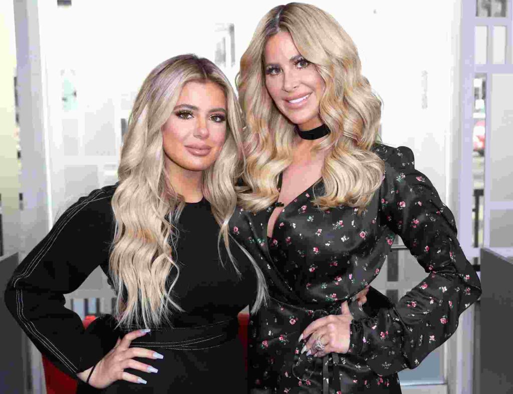 Image of Brielle Biermann and her mother, Kim Zolciak