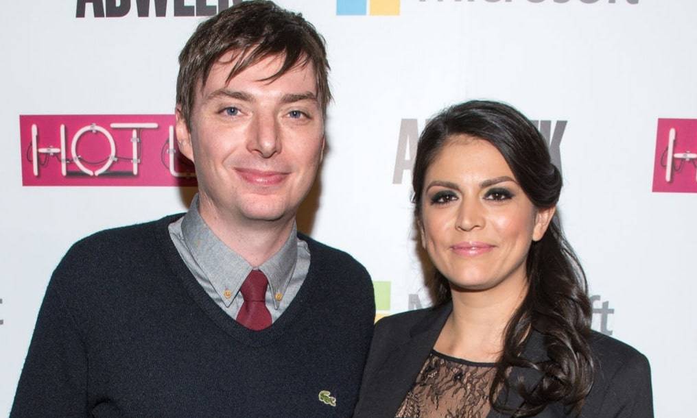Image of Cecily Strong and her boyfriend, Mike O'Brien 