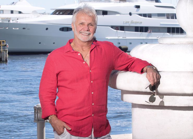 Image of Superyacht sailor, Captain Harold Lee Rosbach
