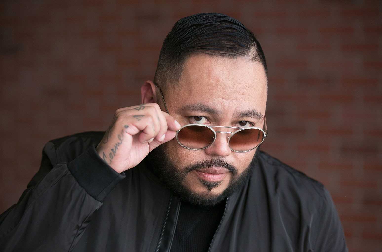 Image of renowned musician, A.B. Quintanilla