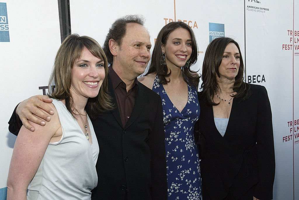 Image of American comedian, Billy Crystal and his family