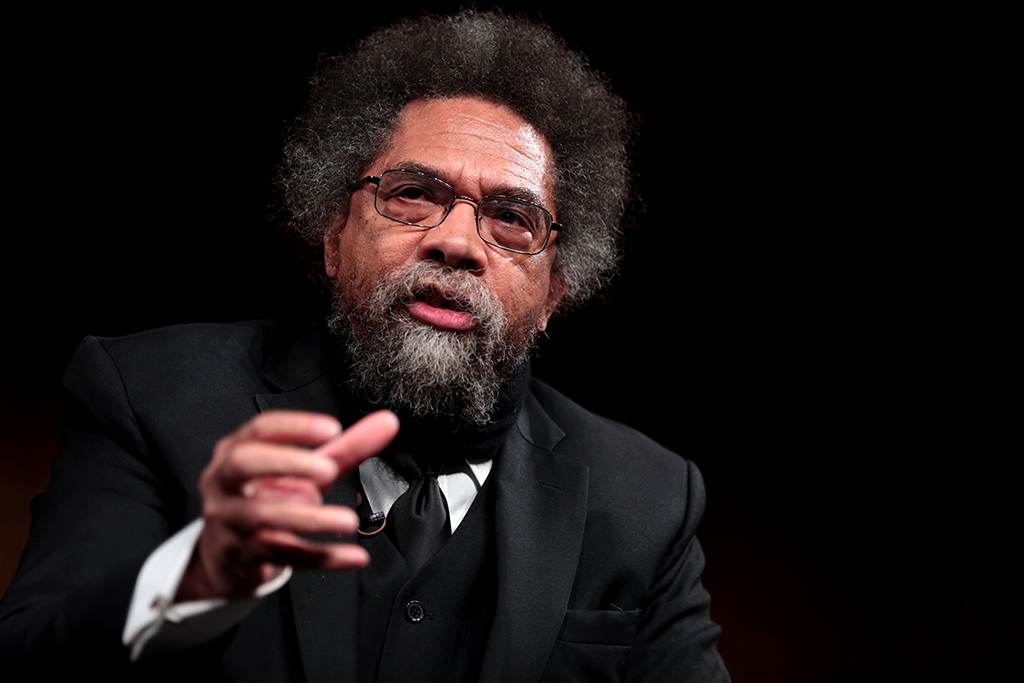 Image of American African philosopher and activist, Cornell West
