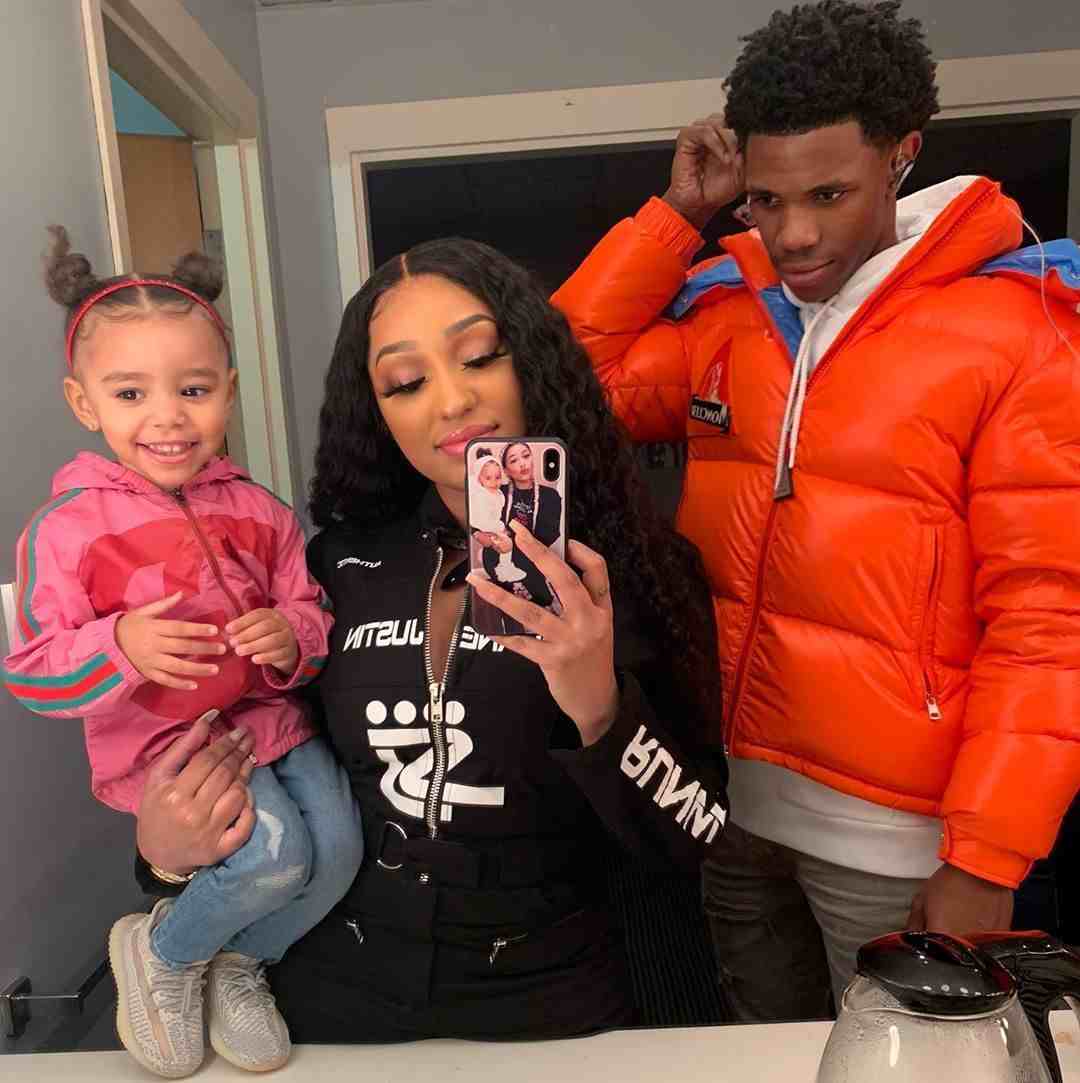 Image of an American rapper, A Boogie Wit Da Hoodie's Ex wife, Ella Bands