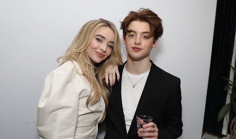 Image of American actor, Griffin Gluck and his ex-girlfriend