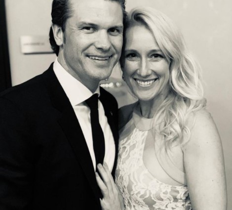 Image of Fox Nation's executiveproducer, Jennifer Rauchet and her husband