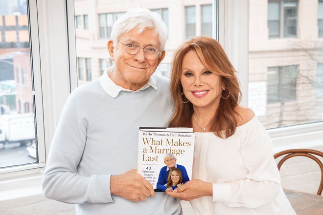 Image of excellent actress, Marlo Thomas and her husband