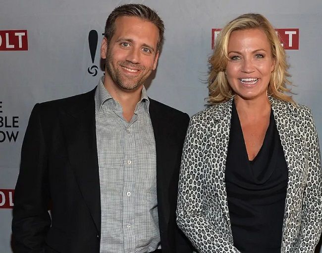 Image of Max Kellerman and his wife, Erin