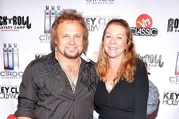 Image of Musician, Michael Anthony and his wife, Susan Hendry