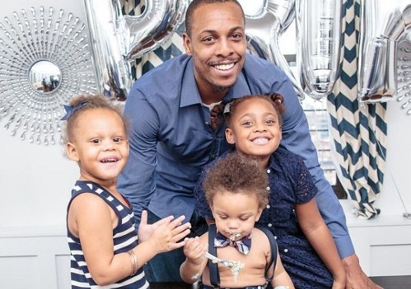 Image of Paul Pierce and his children