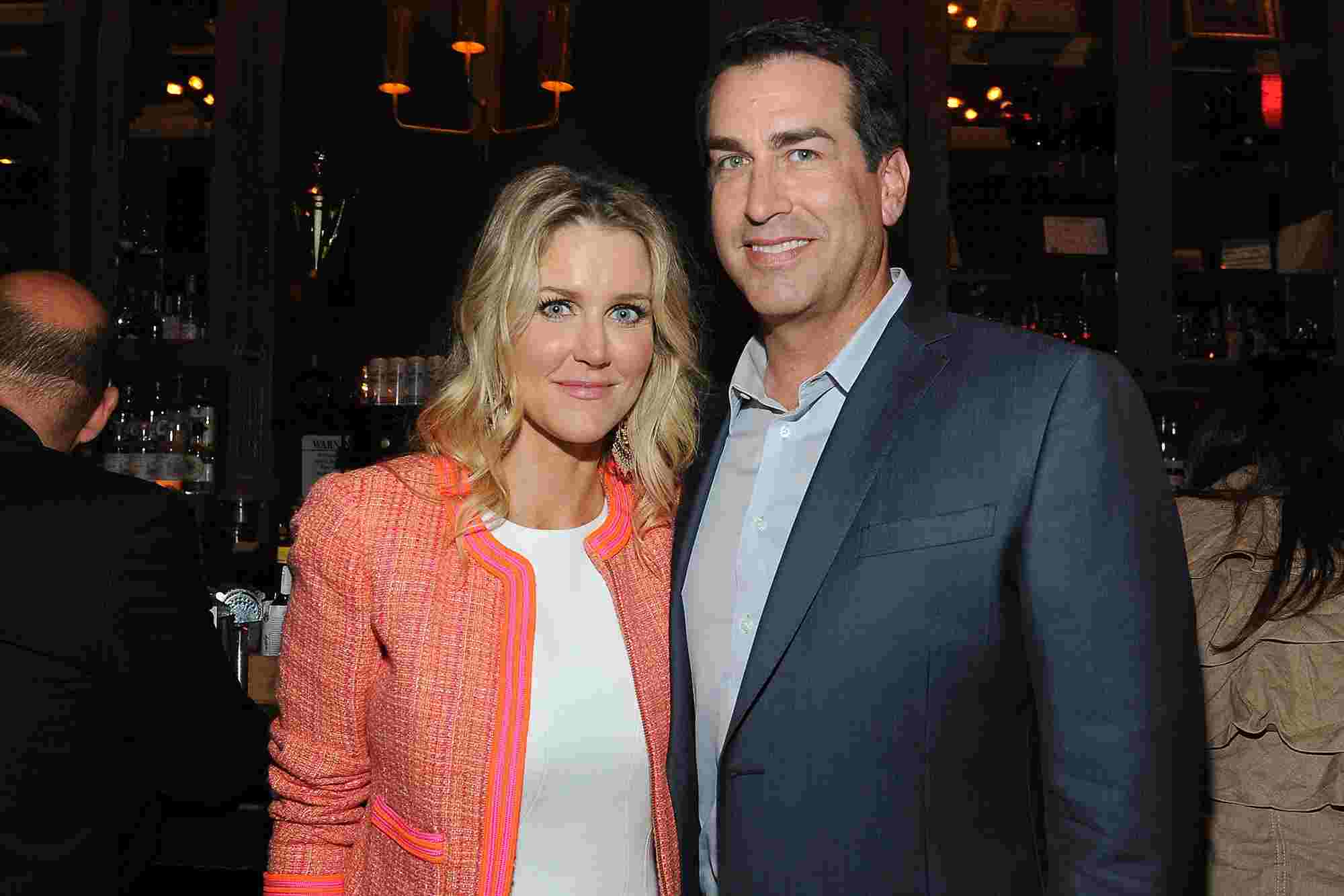 Image of American actor, Rob Riggle and his wife, Tiffany Riggle