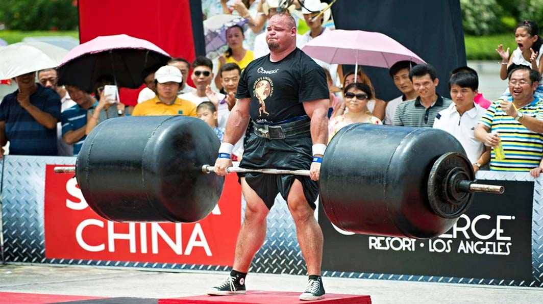 Image of renowned and professional strongman athlete, Brian Shaw