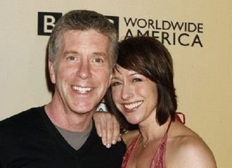 Image of TV host, Tom Bergeron and his wife