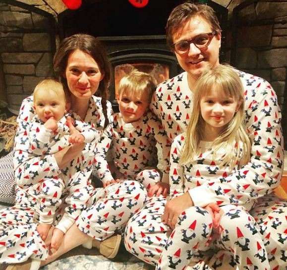 Image of Political Commentator, Chris Hayes and his family