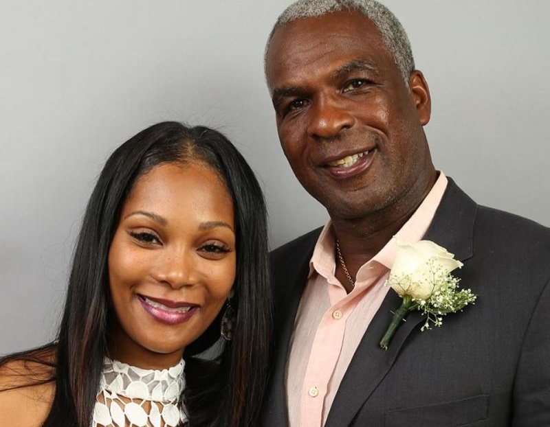 Image of the wife of former NBA legend Charles Oakley, Angela Reed