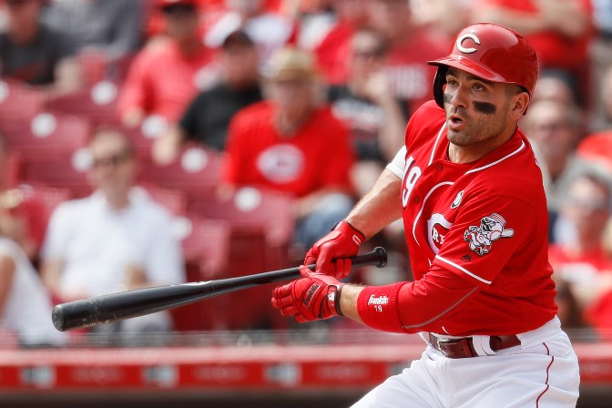 Image of a Canadian baseball player, Joey Votto