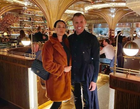 Image of the top renowned chef, Brian Malarkey and wife