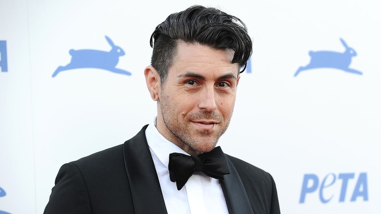 Image of American actor, fashion designer, author, and musician, Davey Havok