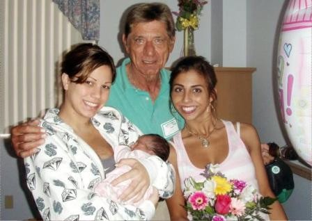 Image of an American TV series actress, Deborah Mays and family