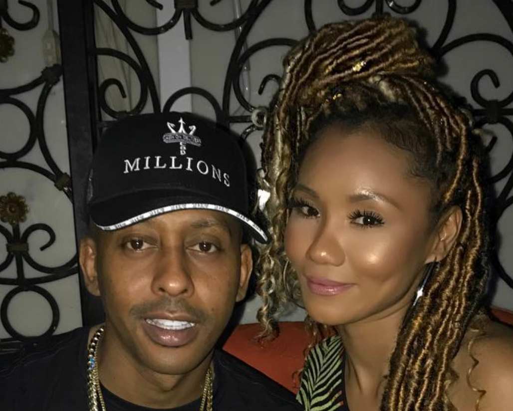 Image of American rapper and songwriter, Gillie Da Kid and girlfriend