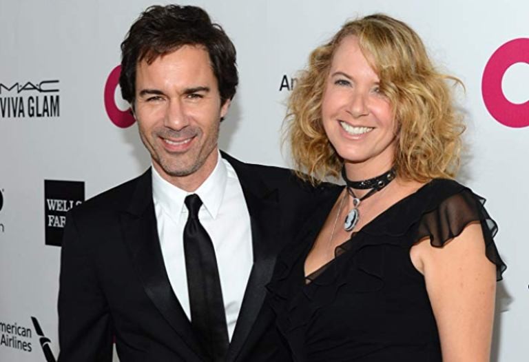 Image of the popular actor Eric McCormack and wife Janet Holden