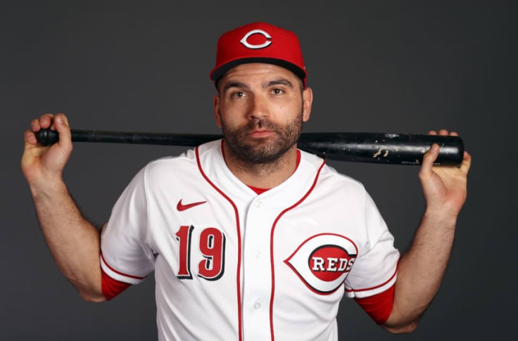 Image of a renowned Canadian baseball player, Joey Votto