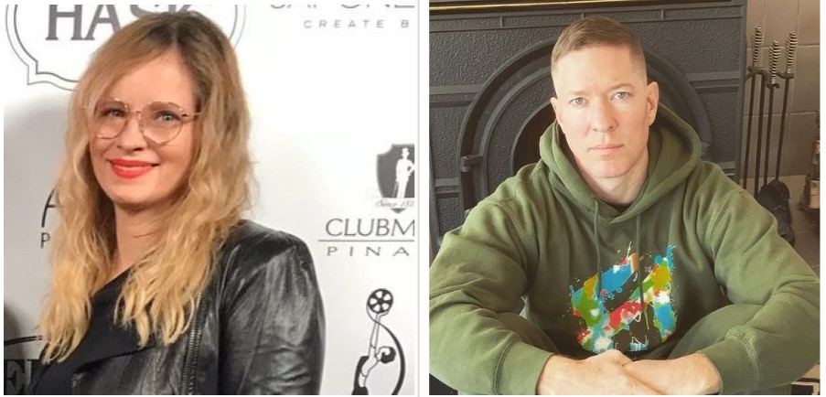 Image of famous American actor, Joseph Sikora and his wife