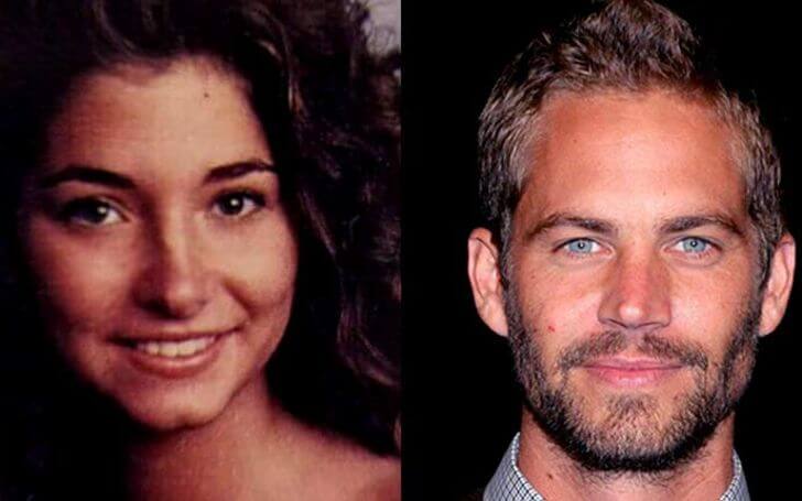 Image of the famous actor Paul Walker, and ex-girlfriend Rebecca McBrain