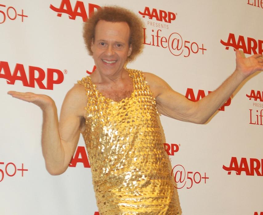 Image of an author and a video creator, Richard Simmons