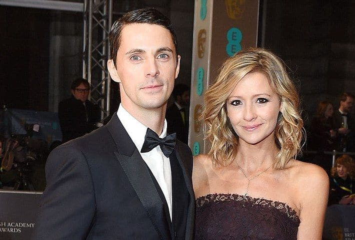 Image of famous actor Matthew Goode and Sophie Dymoke