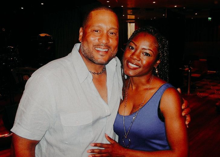 Tamika Parks smiling with her husband