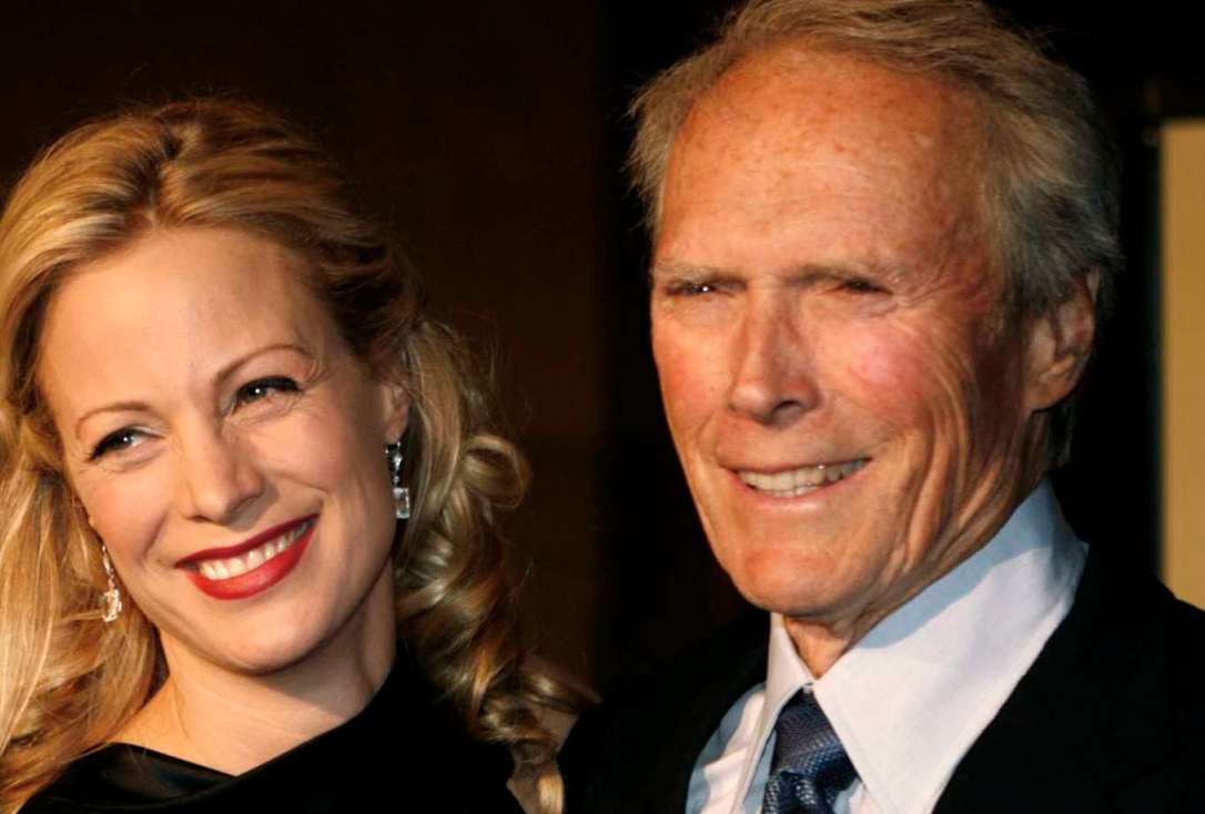 Jacelyn Reeves with her ex-boyfriend, Clint Eastwood