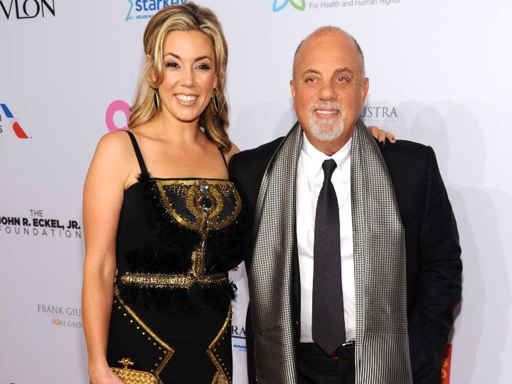 Alexis Roderick looking beautiful with her husband, Billy Joel
