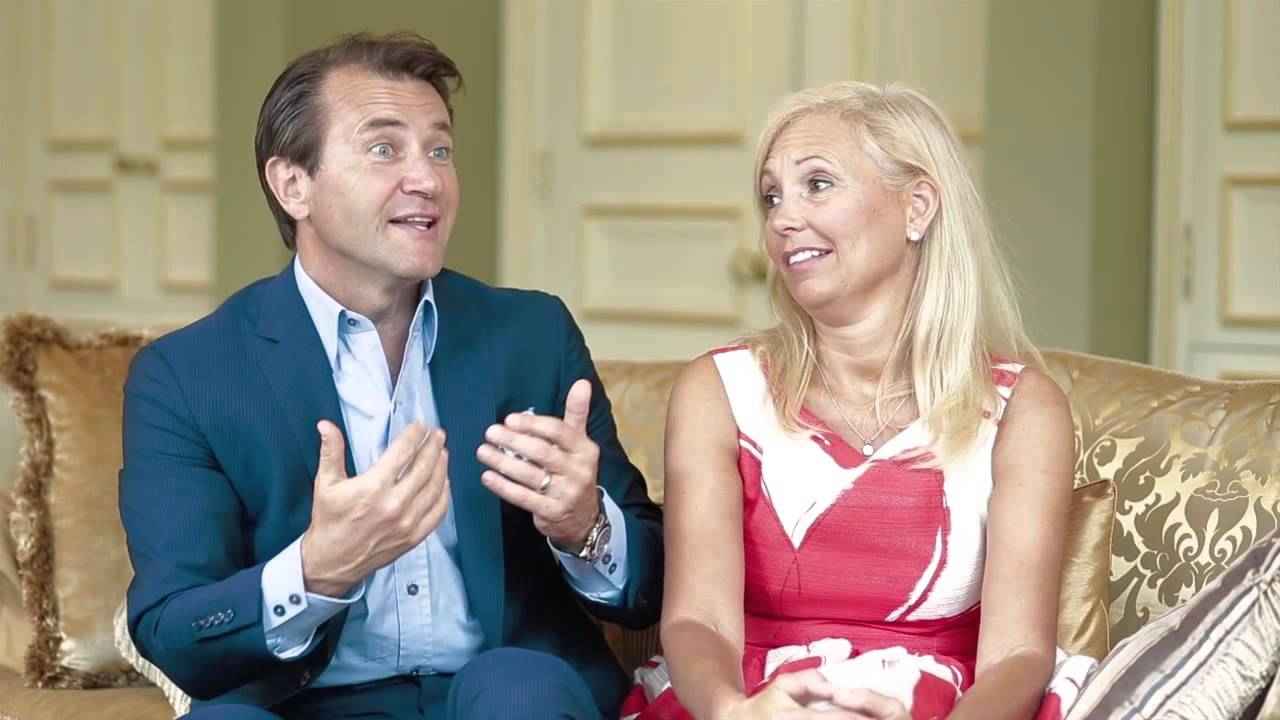 Images of Diane Plese and his Ex-husband Robert Herjavec