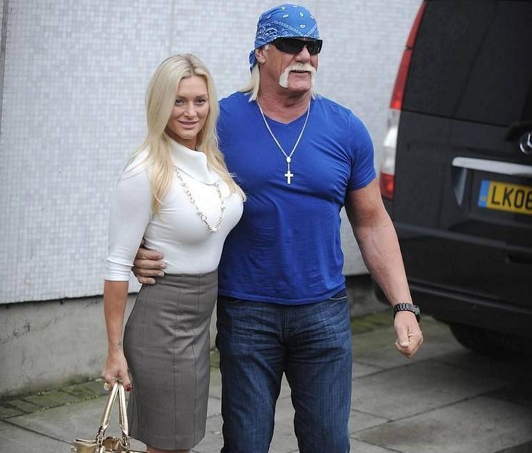 Jennifer McDaniel with her husband, Hulk Hogan