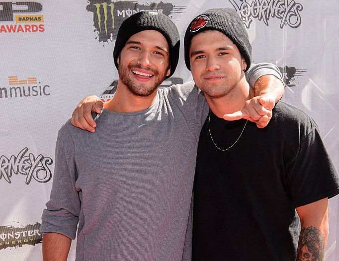 Jessey Posey with his brother, Tylor Posey