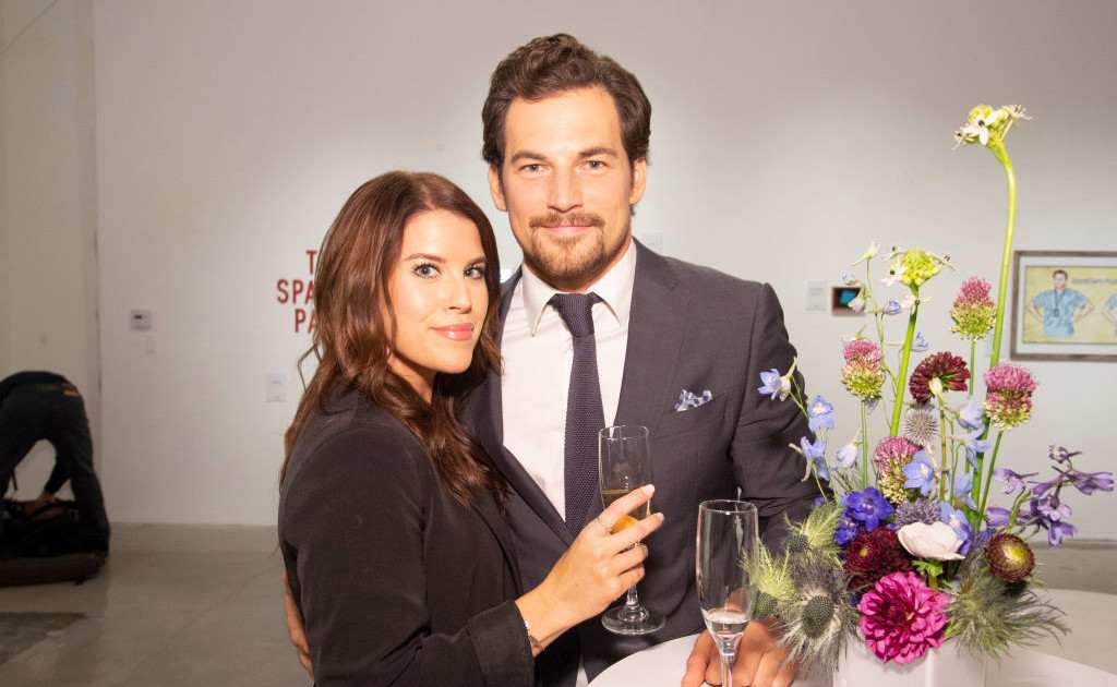 Images of Nichole Gustafson with her husband, Giacomo Gianniotti