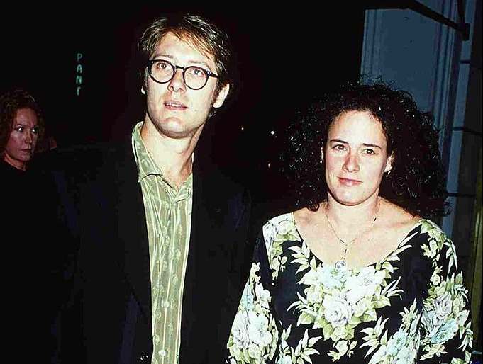 Image of James Spader with his ex-wife, Victoria Spader
