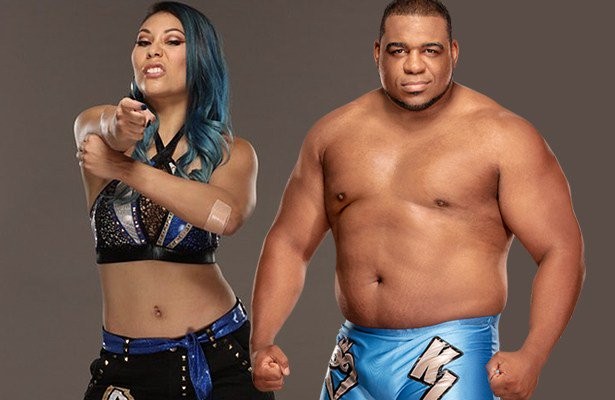 Keith Lee with his girlfriend, Mia Yim