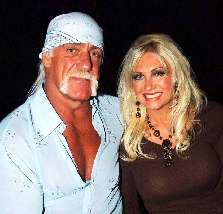 Jennifer McDaniel's husband, Hulk with his ex-wife, Linda