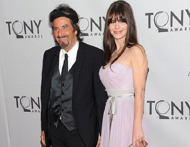 Jan Tarrant looking gorgeous with his ex-husband, AI Pacino