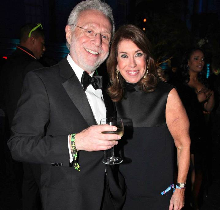 Lynn Greenfield with her husband, Wolf Blitzer