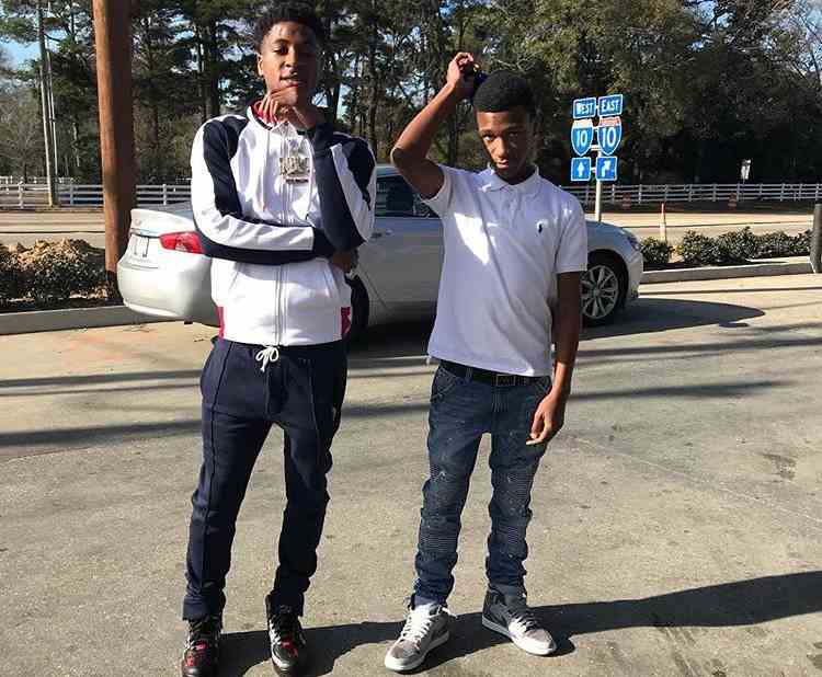 Ken Gaulden with his brother, NBA YoungBoy