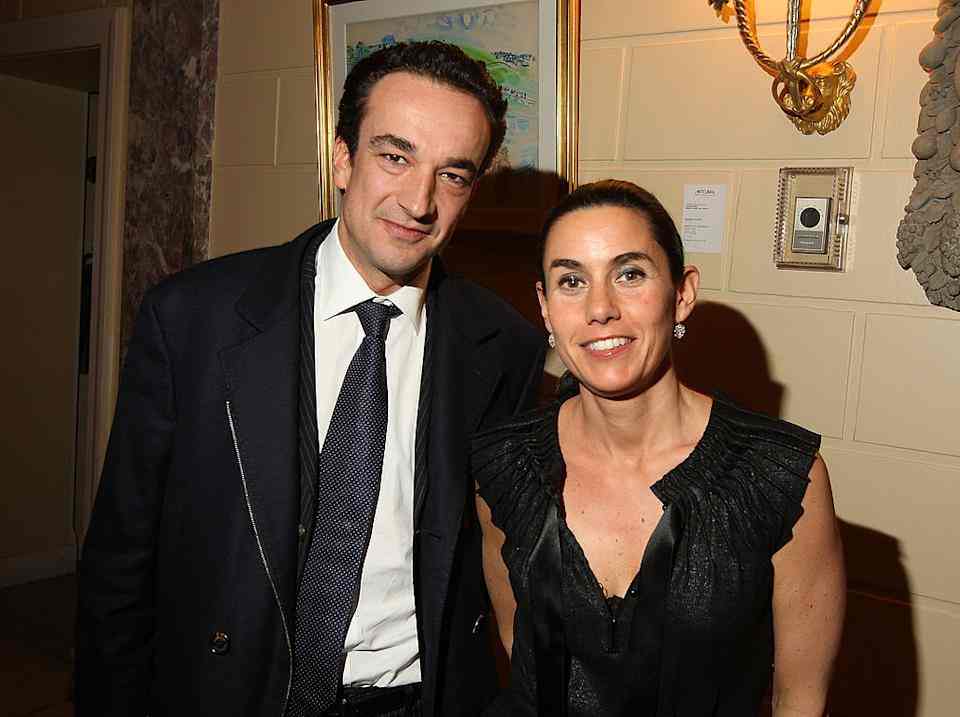 Charlotte Bernard with her Ex-husband, Olivier Sarkozy