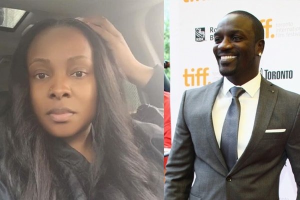 Tomika Thiam and her Ex-husband, Akon